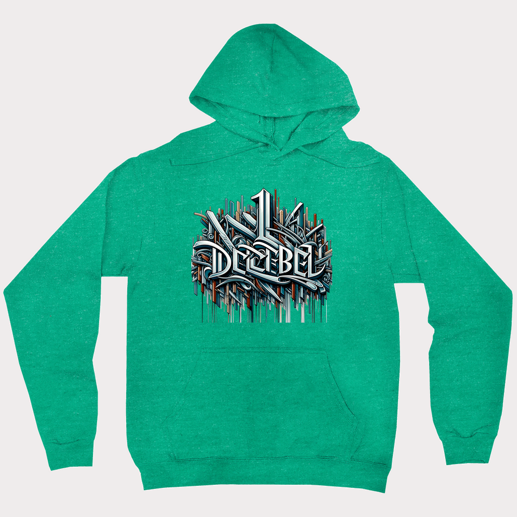 'Metalic 1decibel' Hoodie