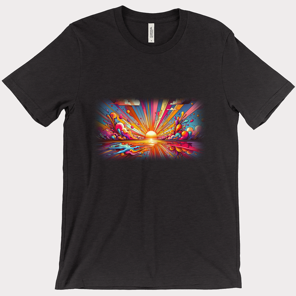 'Vibrant Sunset' T-Shirt