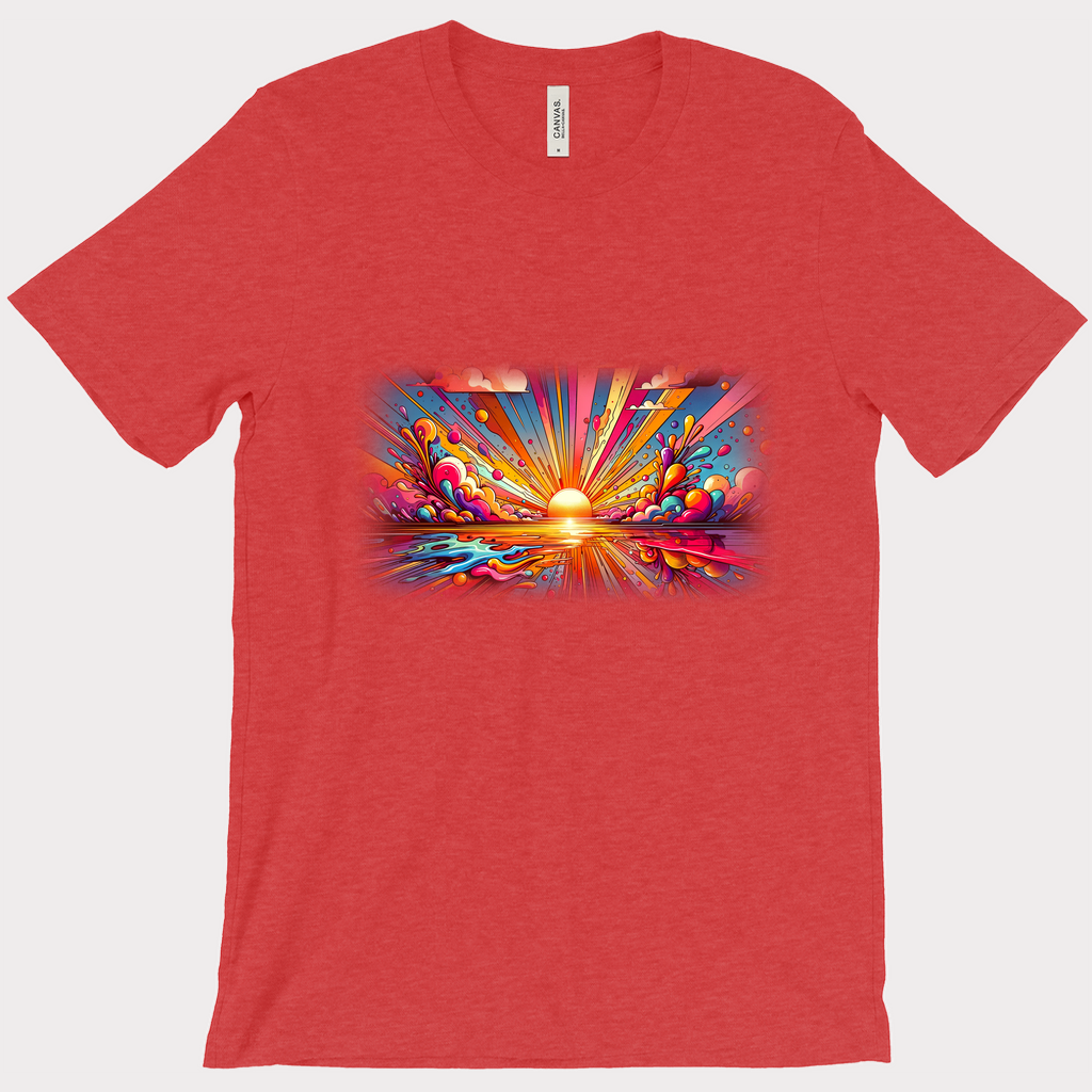 'Vibrant Sunset' T-Shirt