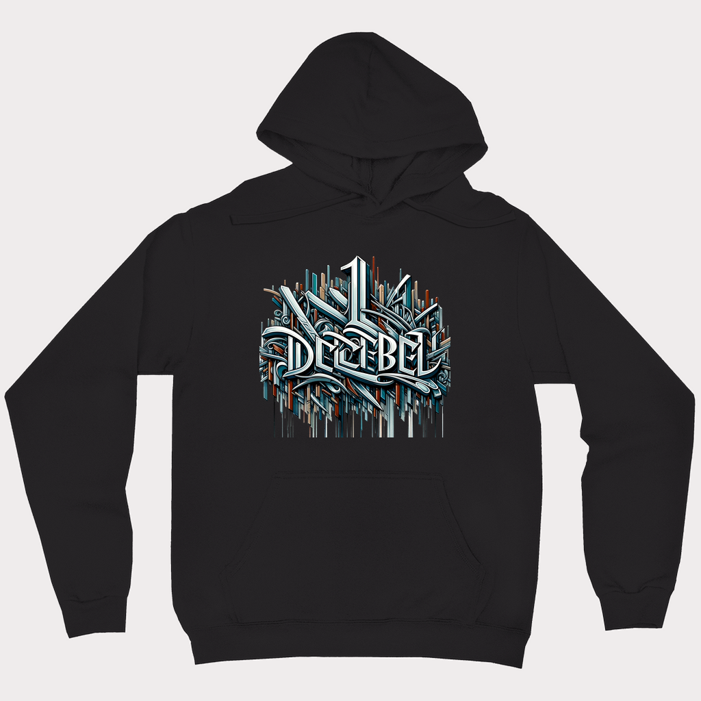 'Metalic 1decibel' Hoodie