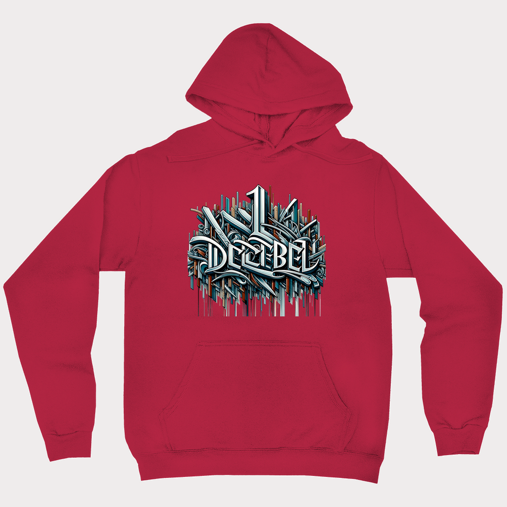 'Metalic 1decibel' Hoodie