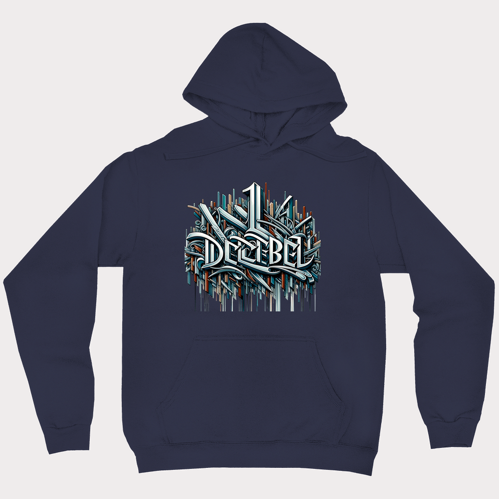 'Metalic 1decibel' Hoodie